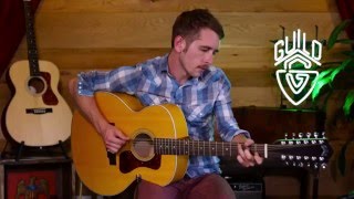 Guild Westerly Collection F2512E Maple Acoustic Guitar Demo [upl. by Drawd]