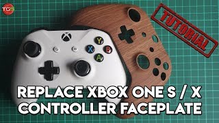 How to change an Xbox S  X Controller Faceplate Tutorial 🎮 [upl. by Elladine]