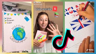 IDÉES RENTRÉE  COMPILATION TIKTOK andreadrw [upl. by Saidel]