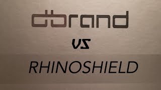 Dbrand Grip vs Rhinoshield [upl. by Alphonso769]