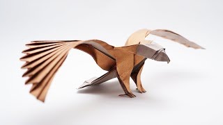 ORIGAMI AMERICAN EAGLE v2 Jo Nakashima [upl. by Stevena]