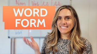 Word Form With Parts of Speech in English [upl. by Colinson]