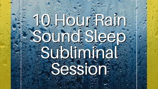 Confidence Happiness amp Motivation  10 Hour Rain Sound  Sleep Subliminal  By Minds in Unison [upl. by Ariel]