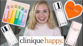 CLINIQUE HAPPY PERFUME RANGE REVIEW  Soki London [upl. by Thor]