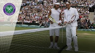 Roger Federer vs Rafael Nadal  2007 Wimbledon Final  Full Match [upl. by Nerine193]