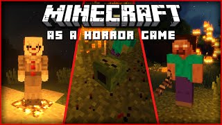 12 Mods That Turn Minecraft into a Scary Horror Game [upl. by Dworman]