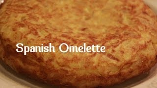 SPANISH OMELETTE  TORTILLA DE PATATAS RECIPE BY SPANISH COOKING [upl. by Alebasi]