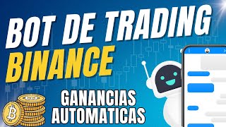 BOT DE TRADING en BINANCE FUTUROS  TUTORIAL COMPLETO 2023 [upl. by Sampson465]