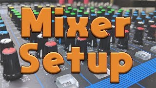 Mixer Setup for Streaming and how to separate mic for discord [upl. by Cheyney]