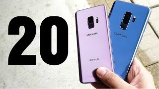 20 Ways To Stop Galaxy S9 Battery Drain [upl. by Anilatac]