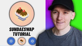 SundaeSwap Cardano Tutorial How to Use SundaeSwap DeX [upl. by Anreval]