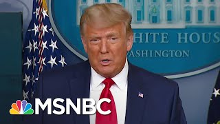 Trump Touts Stock Market Numbers After Dow Hits 30000 Amid Vaccine Transition News  MSNBC [upl. by Aamsa447]