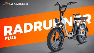 RadRunner Plus Electric Utility Bike  Promotional Debut [upl. by Annmaria]