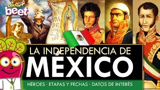 🇲🇽 LA INDEPENDENCIA DE MEXICO Historia causa resumen [upl. by Fesuoy]