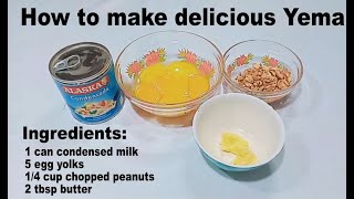 How to make delicious Yema [upl. by Mozza]