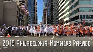 2019 Philadelphia Mummers Parade [upl. by Ydroj710]