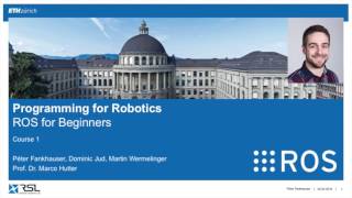 Programming for Robotics ROS Course 1 [upl. by Aihsi]