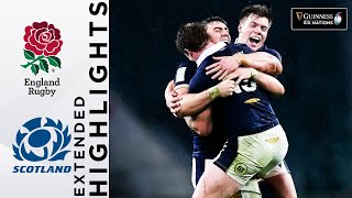 England v Scotland  EXTENDED Highlights  Historic Scotland Victory  Guinness Six Nations 2021 [upl. by Ihculo74]