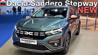 NEW 2023 Dacia Sandero Stepway  Overview REVIEW [upl. by Diarmit]