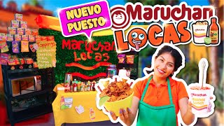 🔥Nuevo Puesto 🍤 🍗🥩 ¡MARUCHAN LOCAS 🌶 Camarón Res Pollo ✚ INGREDIENTES DE LOCURAConny Changarros [upl. by Artied]