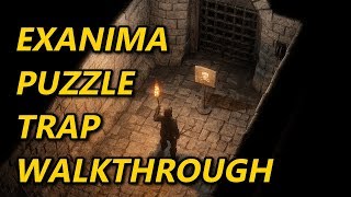 Exanima Level 1 Trap Puzzle Walkthrough  The Labyrinth [upl. by Trela]