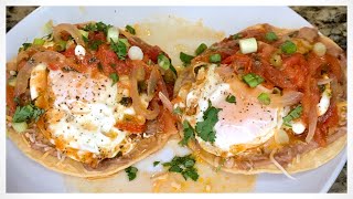 HUEVOS RANCHEROSCOUNTRY STYLE EGGSDELICIOUS [upl. by Esereht]