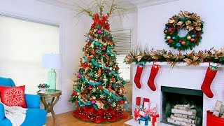 Designer Christmas Tree Decorating Ideas [upl. by Yelha]