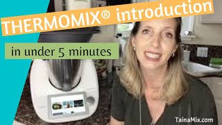 Quick demo  introduction to the Thermomix® TM6™ in under 5 minutes [upl. by Kenlee]