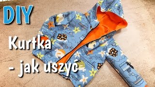 Jak uszyć kurtkę DIY z podszewką  How to sew a simple jacket [upl. by Schnur]