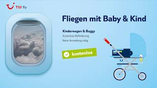 Baby amp Kind im Flugzeug ✈ TUI fly [upl. by Notsnarc]