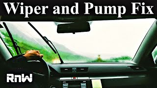 Windshield Washer Pump and System Diagnosis [upl. by Lyons]