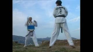 Taekwondo  Les coups de pied de base [upl. by Liu290]