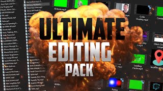 The ULTIMATE Editing Starter Pack FREE DOWNLOAD For Funny Moments Vlogs and More [upl. by Combs608]