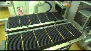 Fabricacion placas solares Solarworld  2 CELULAS  PULSOLAR [upl. by Anned349]