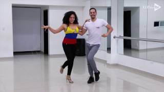 Así se baila la Salsa en Cali Paso 1 [upl. by Convery]