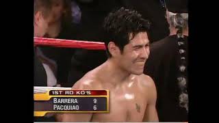 Barrera vs Manny Pacquiao 1 Fight [upl. by Michelle]