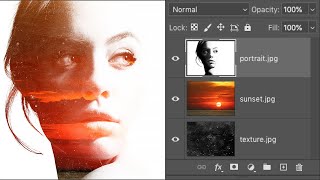 How to Open Images as Layers in Photoshop [upl. by Marybella]