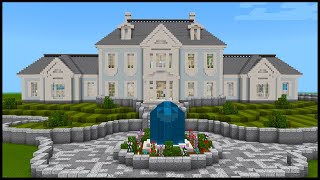 Minecraft How to Build a Mansion 6  PART 1 [upl. by Nacul]