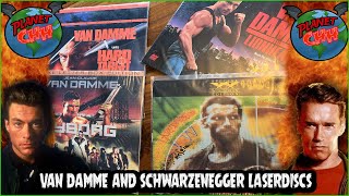 My Jean Claude Van Damme and Arnold Schwarzenegger Laserdisc Collection  Planet CHH [upl. by Proudfoot]