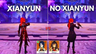 Do You Really NEED Xianyun for Diluc  Genshin Impact [upl. by Etnomal]