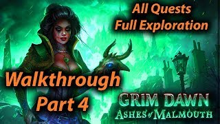 Grim Dawn Walkthrough Part 4 All Quests  Full Exploration  Expansion [upl. by Theall]