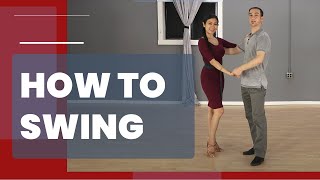 How To Swing Dance For Beginners East Coast Swing [upl. by Adaline]