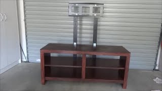 Do it yourself TV mount on Entertainment Unit [upl. by Dallon]