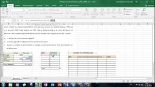 Ejercicios de Excel  Funciones financieras Caso1 [upl. by Rachael]