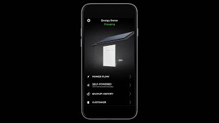 Tesla Powerwall App Walkthrough [upl. by Modeerf]