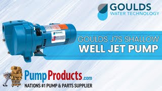 Goulds J7S Shallow Well Jet Pump [upl. by Ornstead]