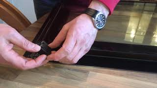 Ikea Oven Removing the flap clean the pane tutorial [upl. by Diogenes]