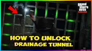 How to Unlock Secret Drainage Tunnel Location  Cayo Perico Heist Stealth Guide  GTA Online [upl. by Sari767]