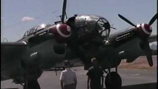 Heinkel HE111  German Bomber  Falcon Field  Mesa AZ [upl. by Trefler965]