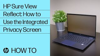 HP Sure View Reflect How to Use the Integrated Privacy Screen  HP Support [upl. by Erlewine]